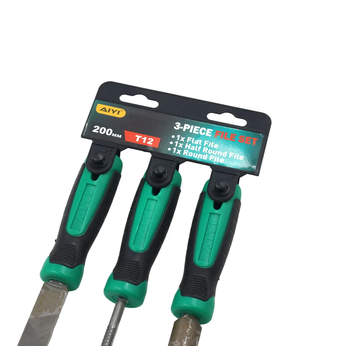 AIYI 3-Piece Hand File Set 200 mm AY176-006 - Image 5
