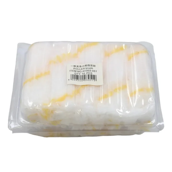 10-Piece Mini Paint Roller Refill Set - For Small Roller Handles AY003-051