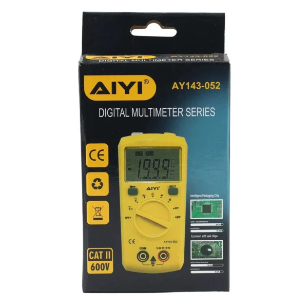AIYI Digital Multimeter CAT II 600V AY143-052