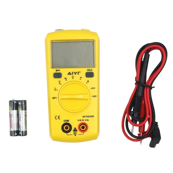 AIYI Digital Multimeter CAT II 600V AY143-052