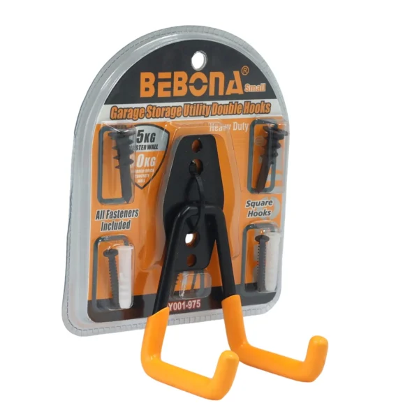 Garage storage utility double hooks small AY001-975
