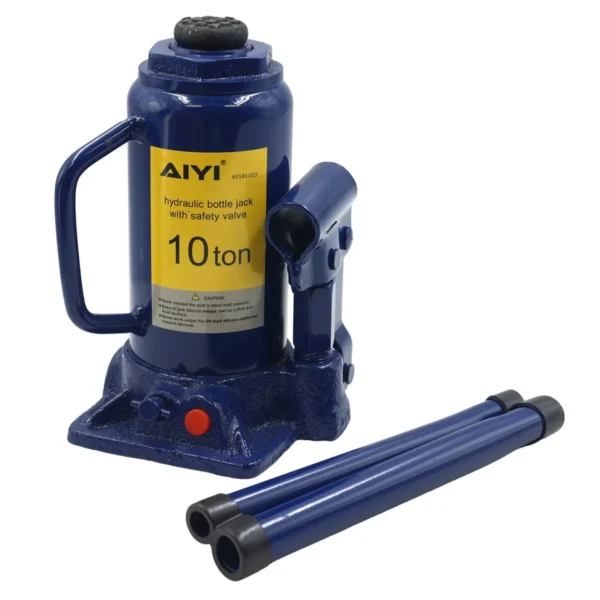 Hydraulic bottle jack (With safety valve) 10T AY145-015