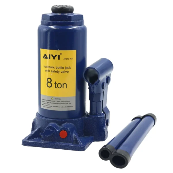 Hydraulic bottle jack (With safety valve) 8T AY145-014