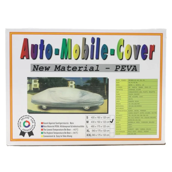 Medium PEVA Car Cover - 430 × 160 × 120 cm AY033-001