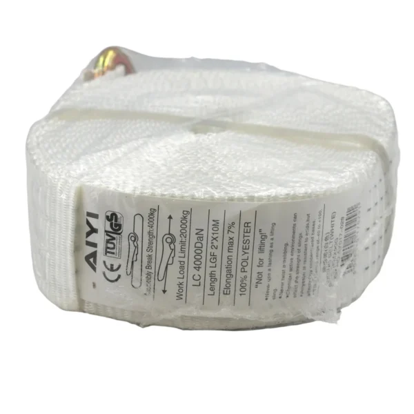 With out button Ratchet Tie Down 90G (White)AY017-029