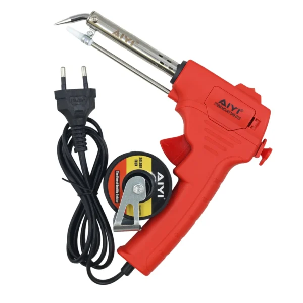AIYI 100W Angled Soldering Gun with Trigger Solder Feed AY149-012