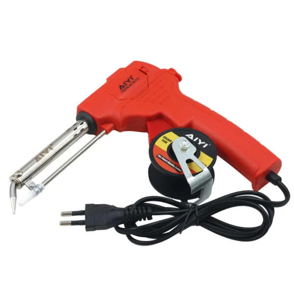 AIYI 100W Angled Soldering Gun with Trigger Solder Feed AY149-012