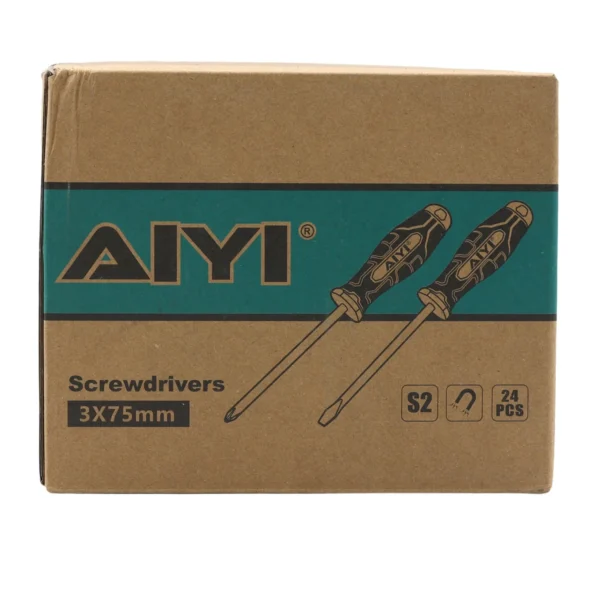 Soltted screwdriver 3*75mm AY142-019