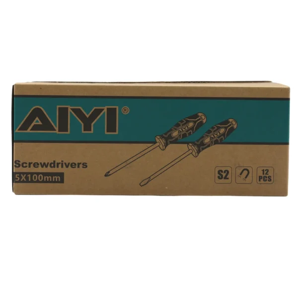 Soltted screwdriver 5*100mm AY142-020