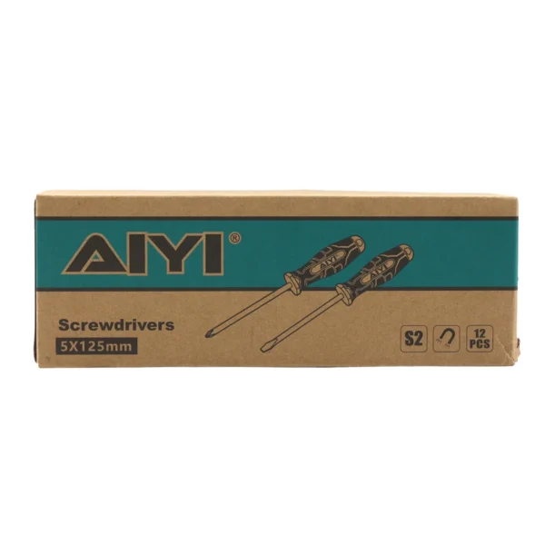 Soltted screwdriver 5*125mm AY142-022