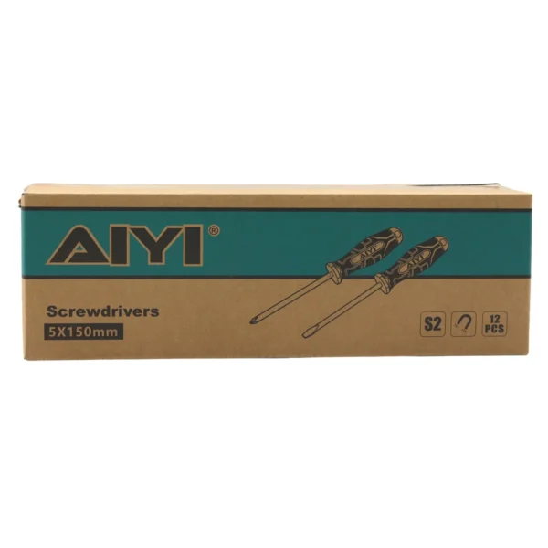 Soltted screwdriver 5*150mm AY142-024