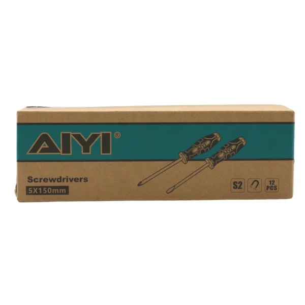 Soltted screwdriver 5*150mm AY142-025