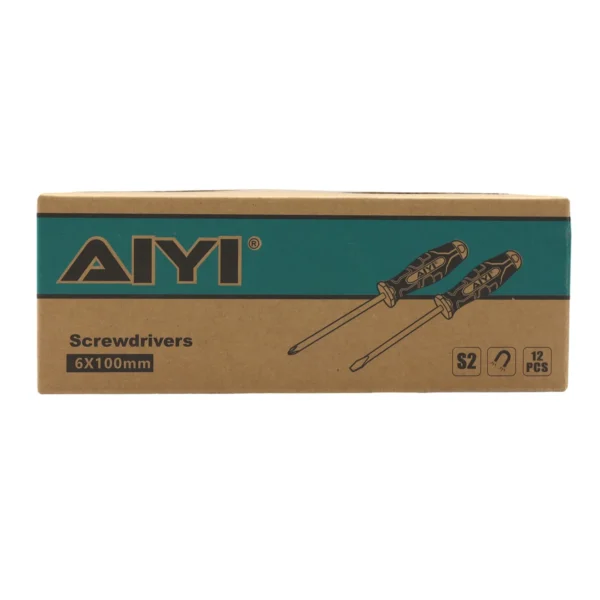 Soltted screwdriver 6*100mm AY142-026