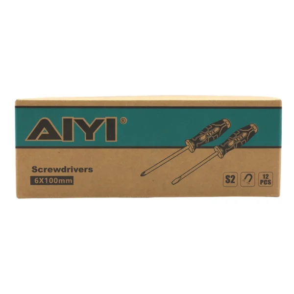 Soltted screwdriver 6*100mm AY142-027