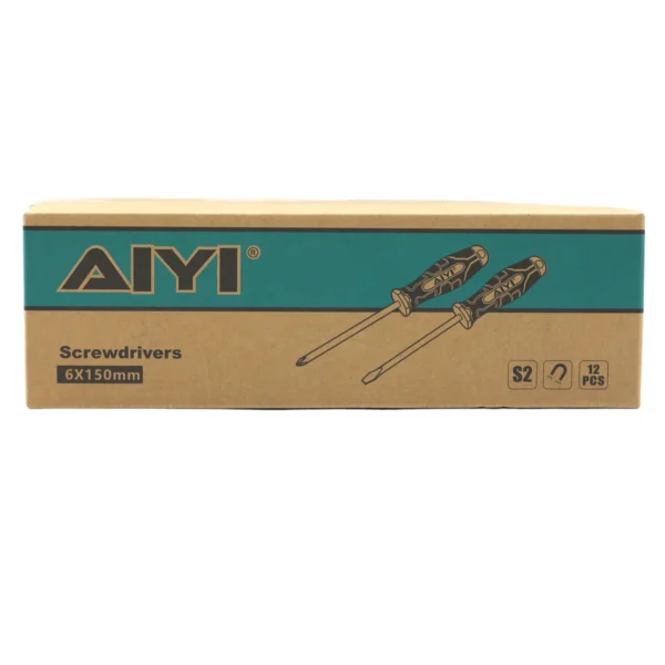 Soltted screwdriver 6*150mm AY142-031