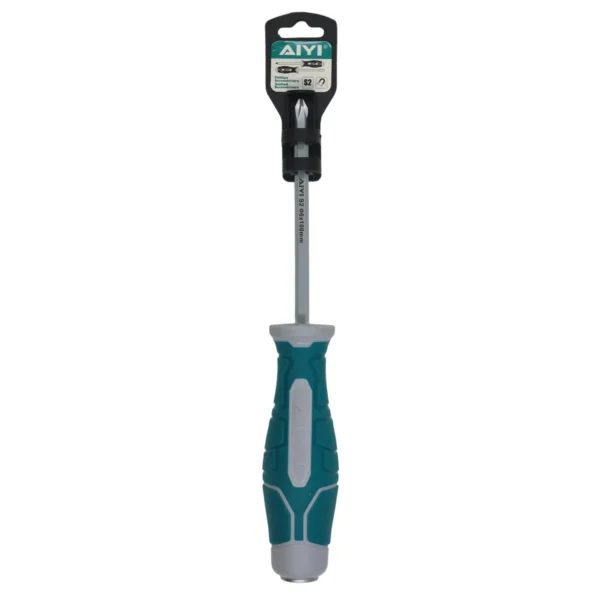Screwdriver with through tang 6*100mm AY142-032