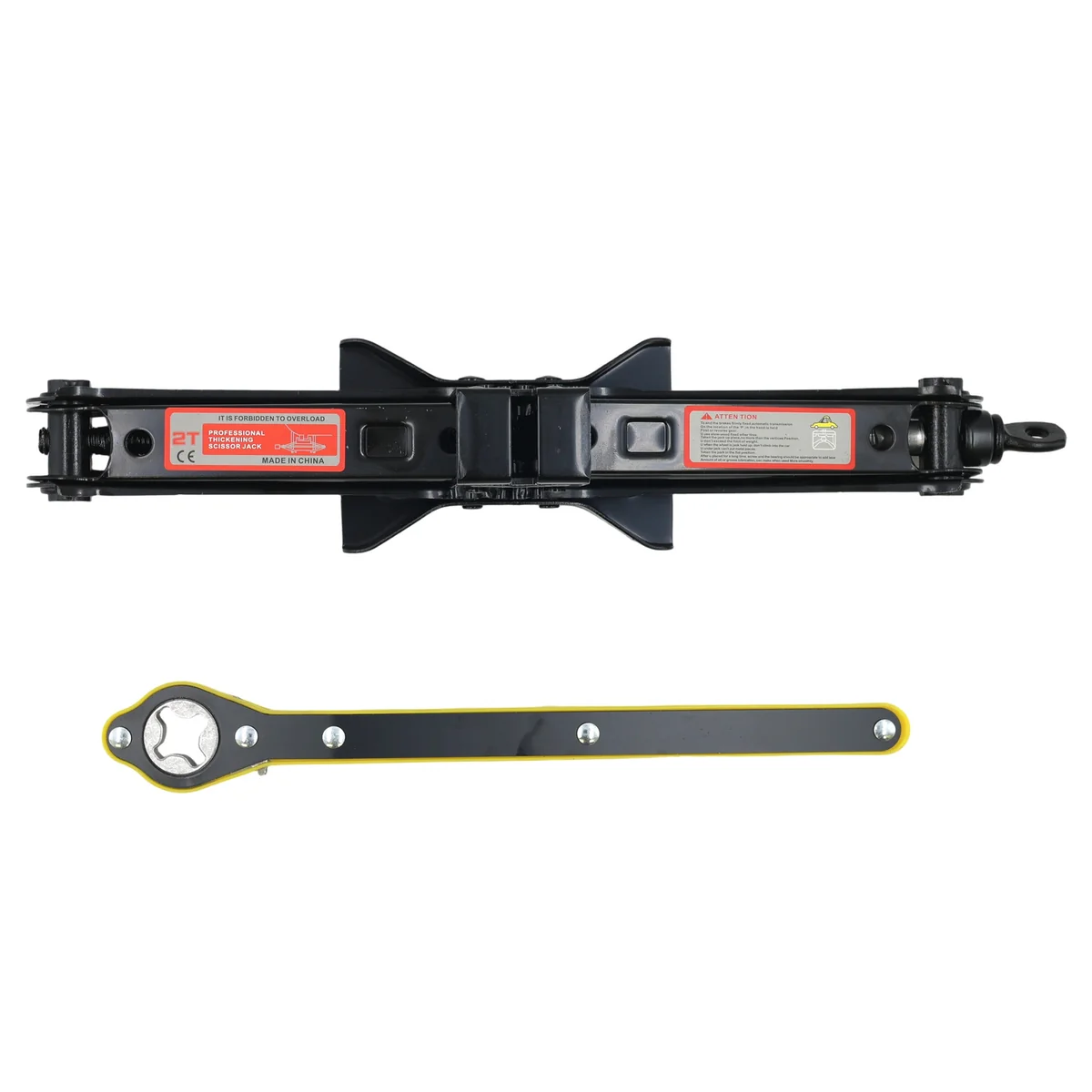 2 Ton Scissor Jack with Ratchet Handle AY033-037 - Image 3