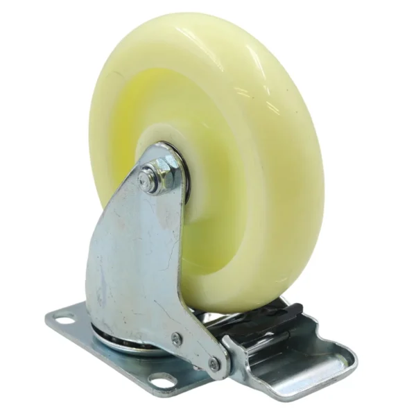 White stopper wheel 5" AY070-009
