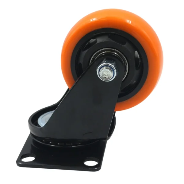 3 Inch Swivel Castor Wheel Orange AY070-039