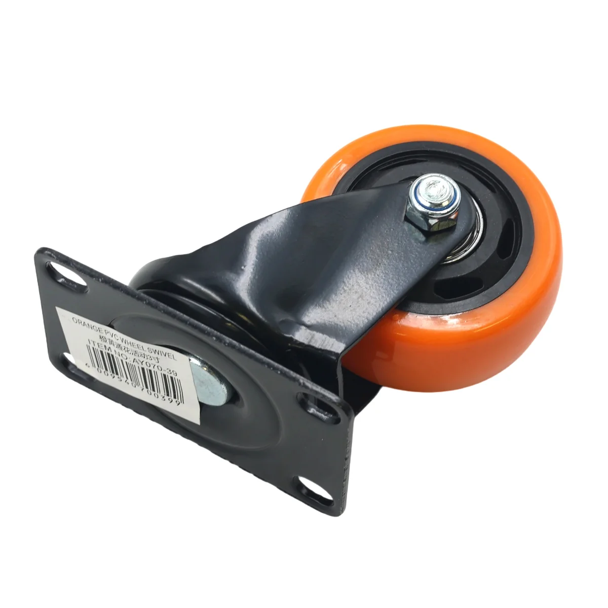 3 Inch Swivel Castor Wheel Orange AY070-039 - Image 5