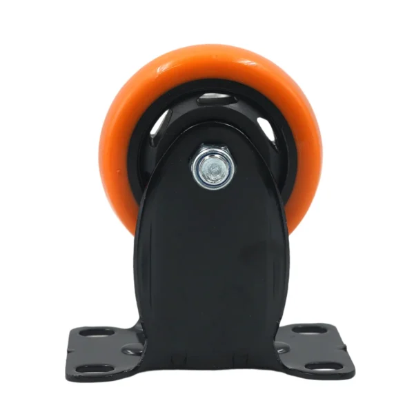 3 Inch Fixed Castor Wheel Orange AY070-040