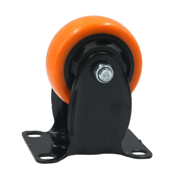 3 Inch Fixed Castor Wheel Orange AY070-040