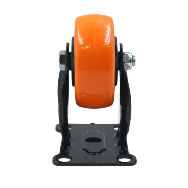 3 Inch Fixed Castor Wheel Orange AY070-040