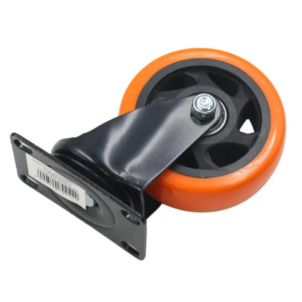 4 Inch Swivel Castor Wheel Orange AY070-042
