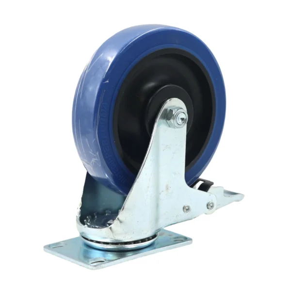5 Inch Swivel Castor Wheel with Brake Blue AY070-018