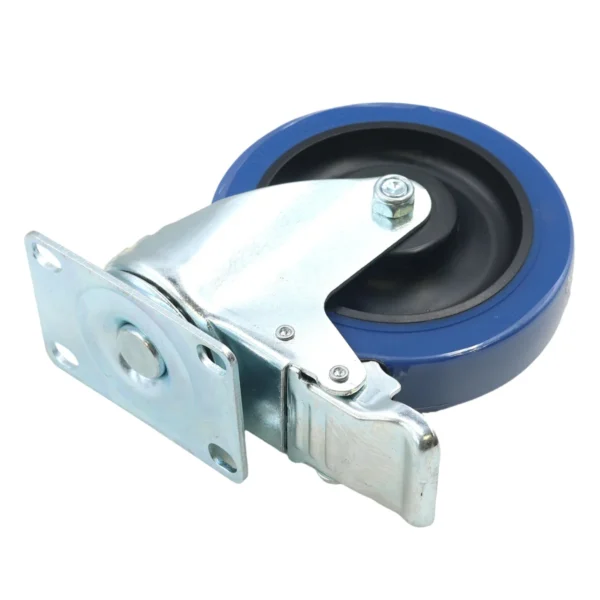 5 Inch Swivel Castor Wheel with Brake Blue AY070-018