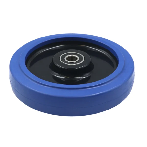 8-Inch PU Trolley Wheel Blue AY070-037