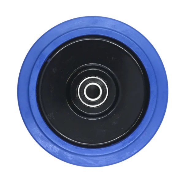 8-Inch PU Trolley Wheel Blue AY070-037