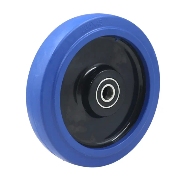 8-Inch PU Trolley Wheel Blue AY070-037