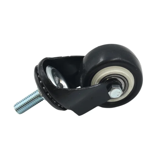 Black table wheel with screw 2" AY069-005