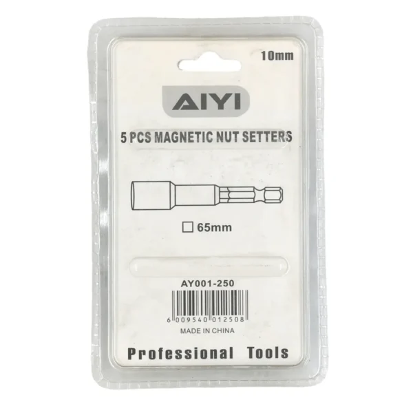 AIYI 5 Piece 10mm Magnetic Nut Setter Set AY001-250