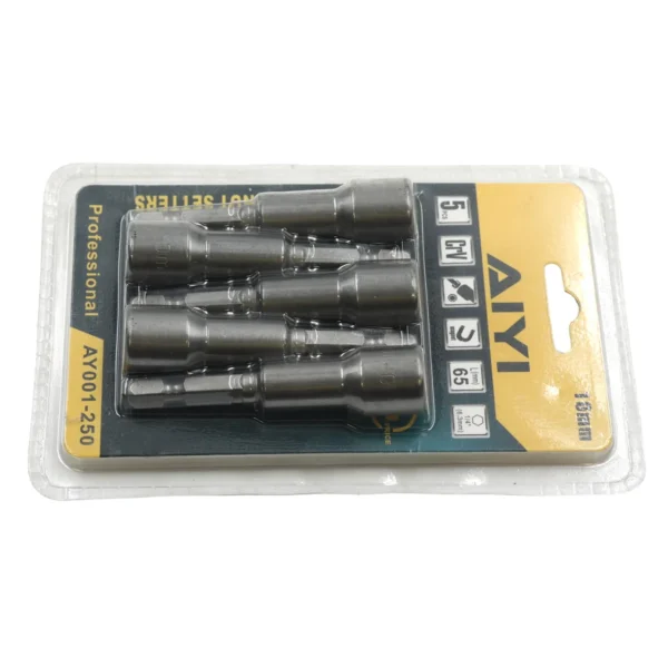 AIYI 5 Piece 10mm Magnetic Nut Setter Set AY001-250