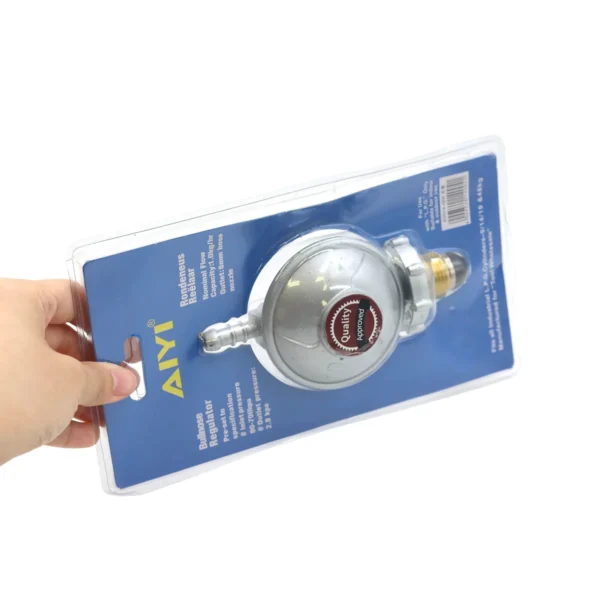 AIYI Bullnose LPG Gas Regulator - 2.8kPa Low Pressure AY014-004