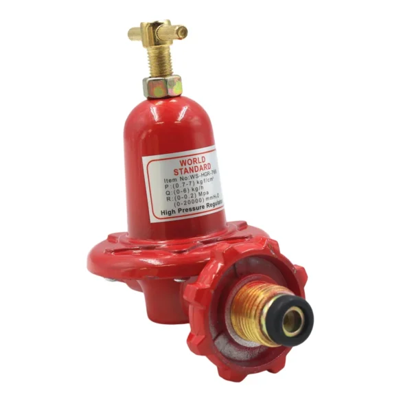 Adjustable LPG Gas Regulator - High Pressure with Control Valve AY014-006