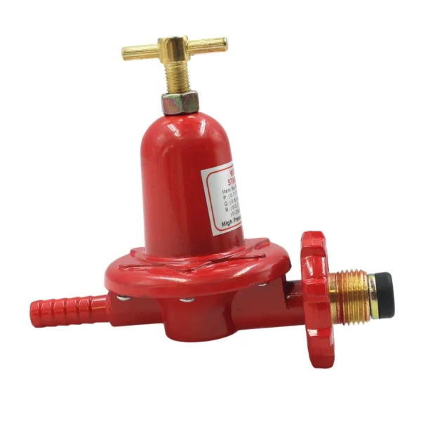 Adjustable LPG Gas Regulator - High Pressure with Control Valve AY014-006