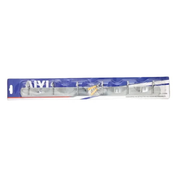 AIYI 6-Hook Stainless Steel Wall Hook Rack AY406-033