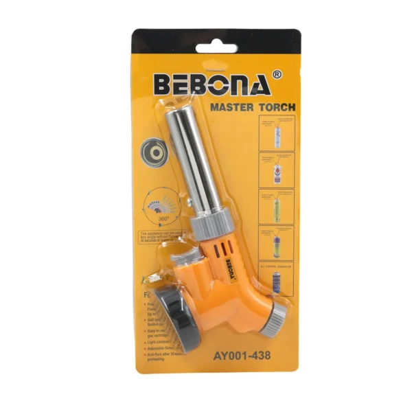 Butane Blow Torch - Adjustable Flame Gas Torch AY001-438