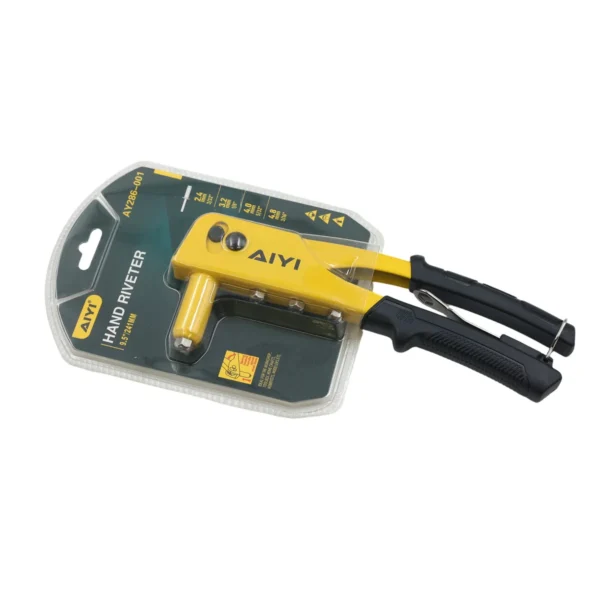 AIYI Hand Riveter 9.5-Inch (241mm) - Fits 2.4mm to 4.8mm Rivets AY286-001