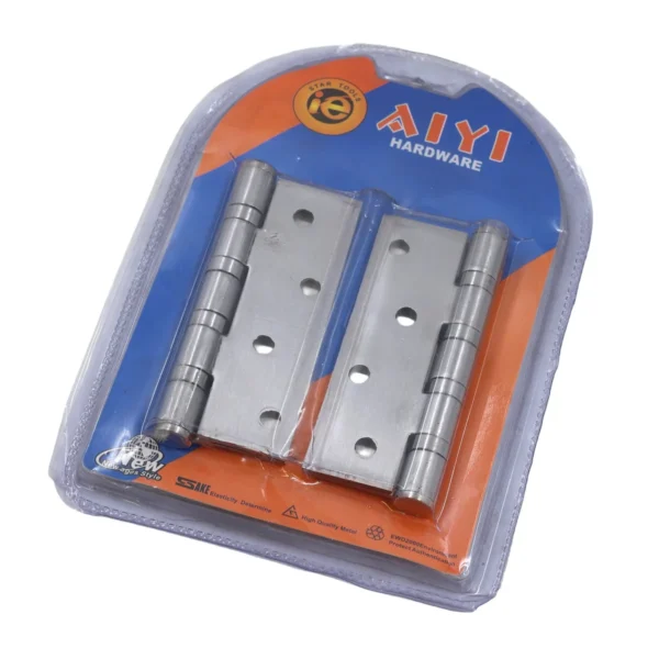AIYI 1 Pair 4-Inch Stainless Steel Heavy Duty Door Hinges AY012-024