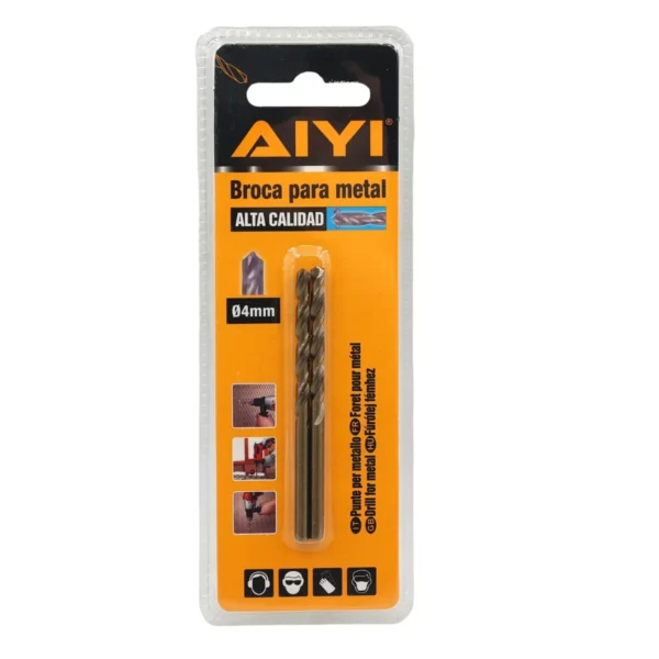 AIYI HSS Drill 2pcs 4mm AY198-004