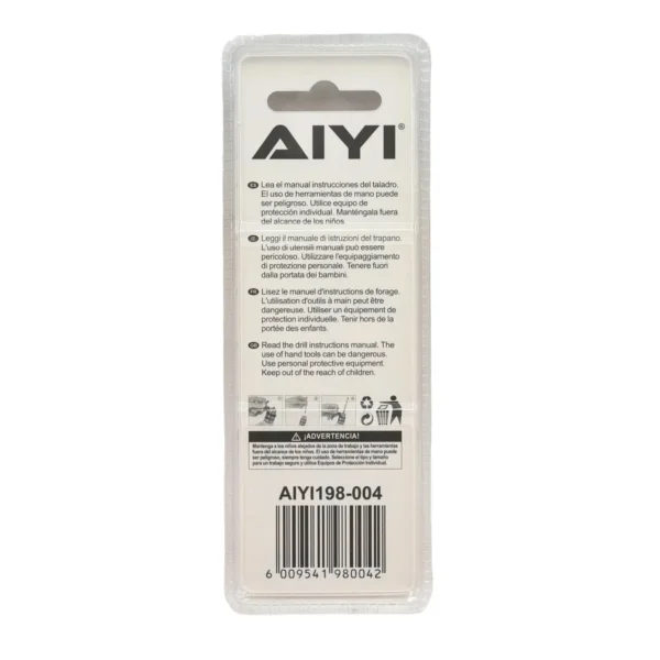AIYI HSS Drill 2pcs 4mm AY198-004
