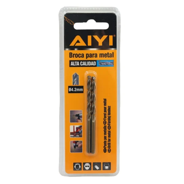 AIYI HSS Drill 2pcs 4.2mm AY198-005