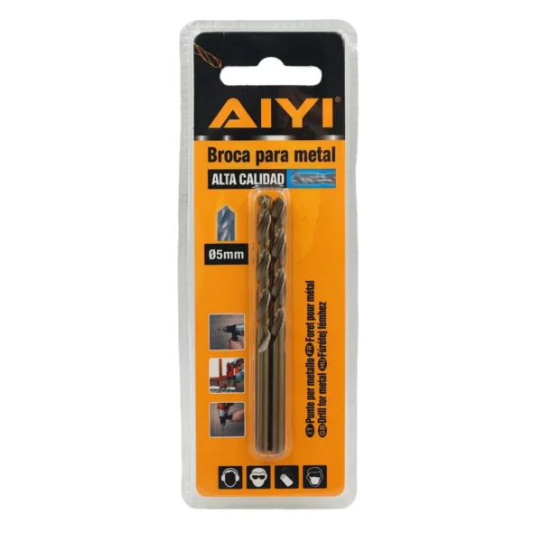 AIYI HSS Drill 2pcs 5mm AY198-008