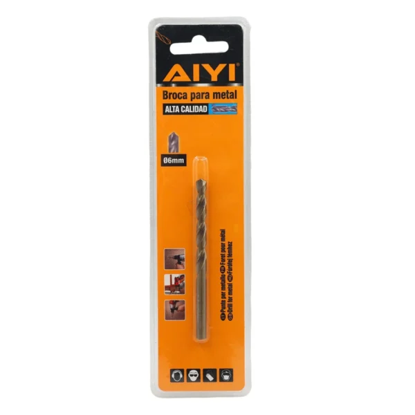 AIYI HSS Drill 1pcs 6mm AY198-009