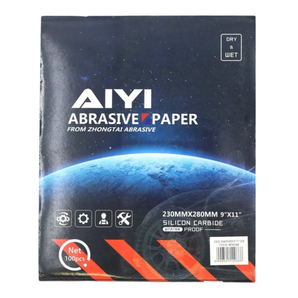 Sandpaper 9"*11" 120# AY112-086