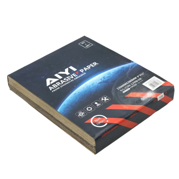 Sandpaper 9"*11" 120# AY112-086